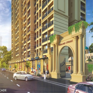 2 BHK Apartment – Exterior View View at Siddhi Highland Springs, Yashaswi Nagar - for Sale