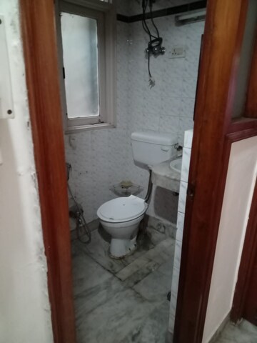 Bathroom in 3 BHK Builder Floor at Greater Kailash I – for Rent