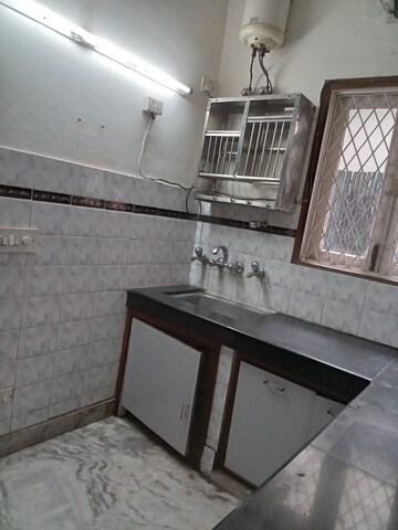 Kitchen in 3 BHK Builder Floor at Greater Kailash I – for Rent