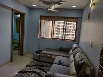 Living Room in 2 BHK Apartment at Puranik Hometown, Ghodbunder Road – for Rent