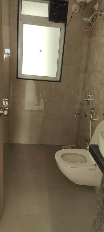Bathroom in 2 BHK Apartment at Ashar Axis, Majiwada – for Rent