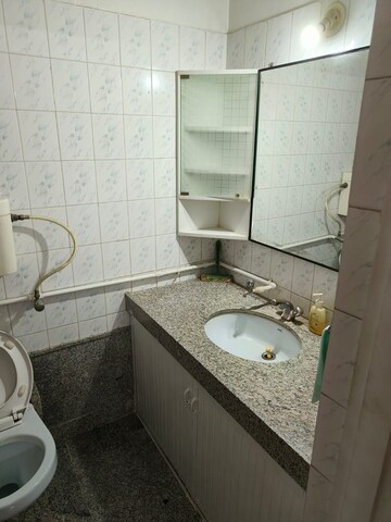 Bathroom in 2 BHK Apartment at Eden Garden CHS, Viman Nagar – for Rent