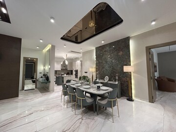 Living Room in 4 BHK Apartment at Sri Fortune Sonthalia Sky Villas, Kokapet – for Rent