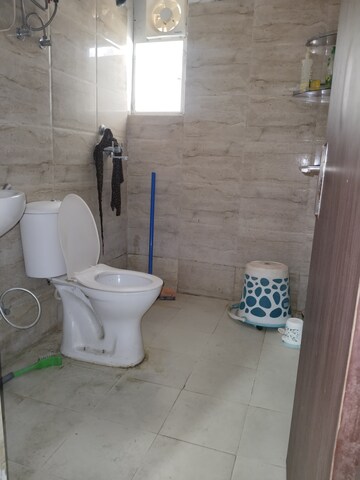 Bathroom in 3 BHK Apartment at Ajnara Le Garden, Sector 16b Greater Noida – for Rent