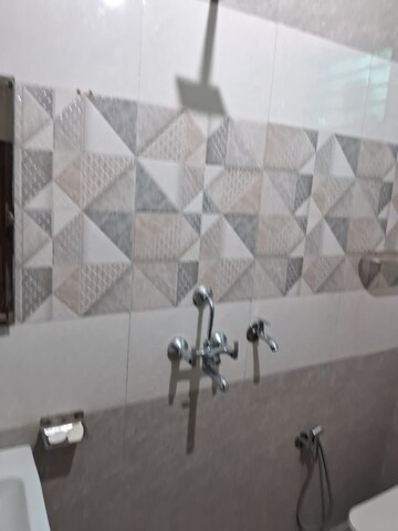 Bathroom in 1 BHK Apartment at NK Sharma Savitry Greens, Lohgarh – for Rent