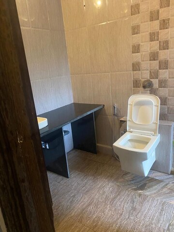 Bathroom in 2 BHK Apartment at Eden Woods complex, Manpada – for Rent