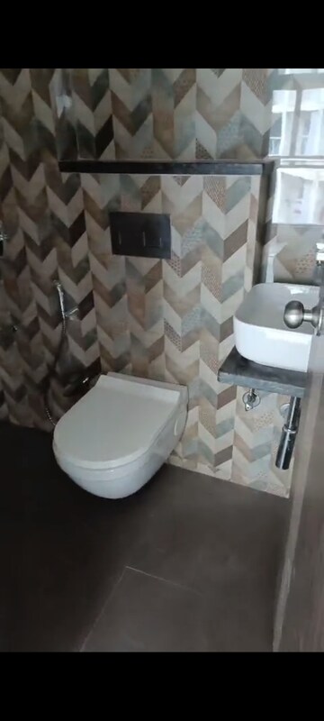 Bathroom in 1 BHK Apartment at Veena Smart Homes, Kandivali West – for Rent