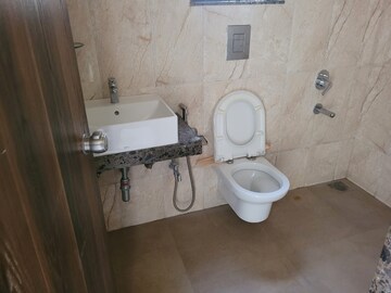 Attached Bathroom in 3 BHK Apartment at Galaxy Parijat, Bhosale Nagar – for Rent