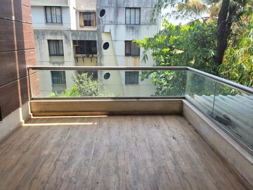 Balcony in 3 BHK Apartment at Galaxy Parijat, Bhosale Nagar – for Rent