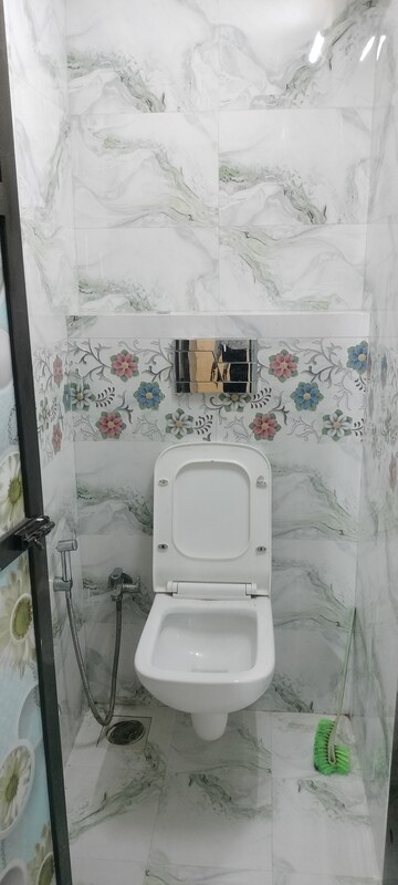 Bathroom in 1 BHK Apartment at Prabhadevi CHS, Prabhadevi – for Rent