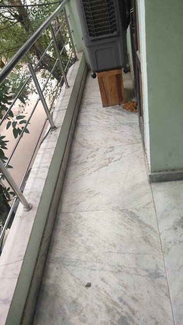 Balcony in 1.5 BHK Builder Floor at Eros Rosewood City, Sector 49 – for Rent