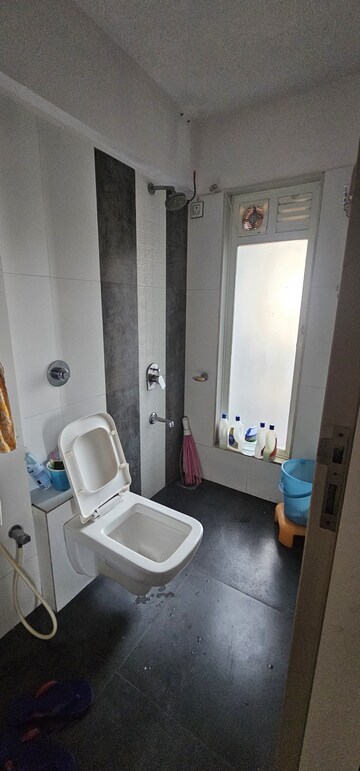 Bathroom in 2 BHK Apartment at Gurukrupa Marina Enclave, Malad West – for Sale