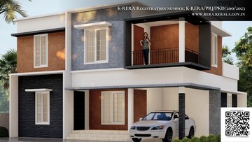 3 BHK Villa – Exterior View View at Ottapalam - for Sale