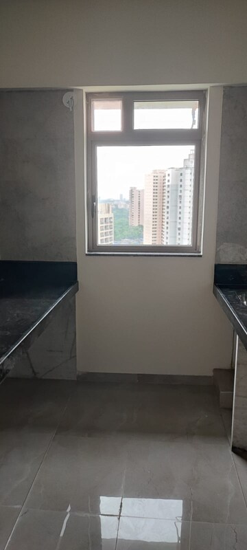 Bathroom in 2 BHK Apartment at Sheth Irene, Malad West – for Rent