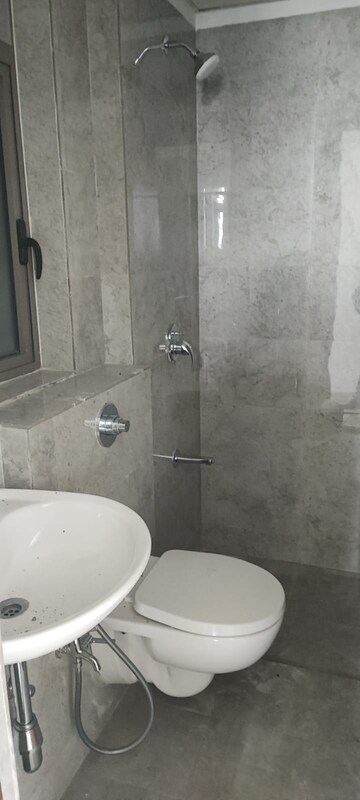 Bathroom in 2 BHK Apartment at Sheth Irene, Malad West – for Rent
