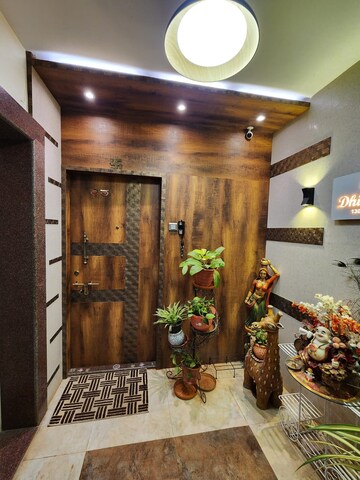 Living Room in 2 BHK Apartment at Royal Oasis, Malad West – for Sale