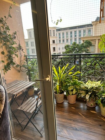 Balcony in 3 BHK Apartment at Hiranandani Gardens Glen Classic, Powai – for Sale