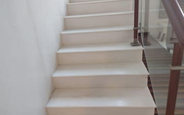 Staircase in 3 BHK Apartment at Salarpuria Sattva Luxuria, Malleswaram – for Sale