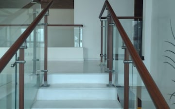 Staircase in 3 BHK Apartment at Salarpuria Sattva Luxuria, Malleswaram – for Sale
