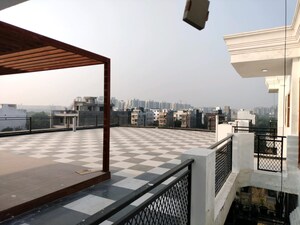 Balcony in 4 BHK Builder Floor at Mahavir Enclave – for Sale