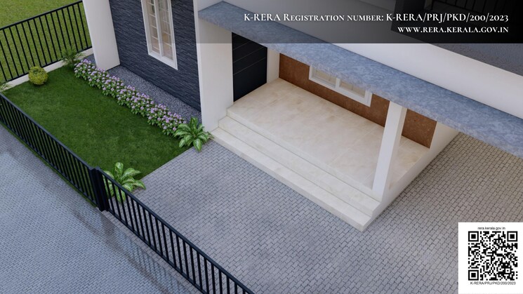 Bedroom, shoranur 3 Bedroom 1500 Sq.Ft. Villa In Shoranur Palakkad 8904636