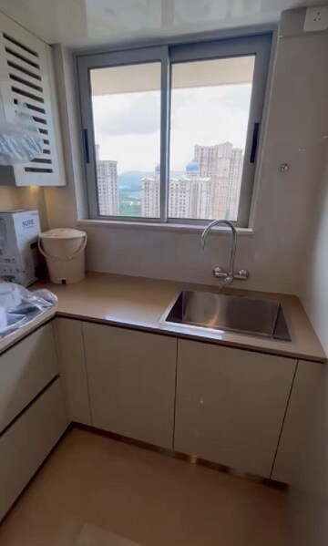 Kitchen in 1 BHK Apartment at Hiranandani Highland, Powai – for Rent