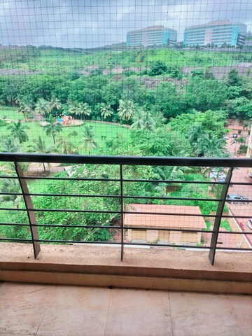 Balcony in 3 BHK Apartment at K Raheja Raheja Residency, Malad East – for Rent