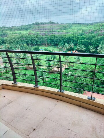 Balcony in 3 BHK Apartment at K Raheja Raheja Residency, Malad East – for Rent