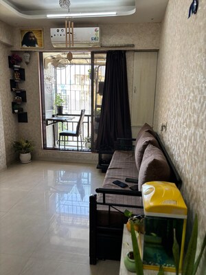 Living Room in 1 BHK Apartment at Nirmal Niwas Kanjurmarg, Kanjurmarg East – for Sale
