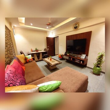 Living Room in 1 BHK Apartment at Bandra West – for Rent