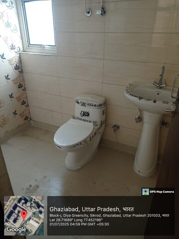 Bathroom in 2 BHK Apartment at Eureka Diya Green City, Raj Nagar Extension – for Sale