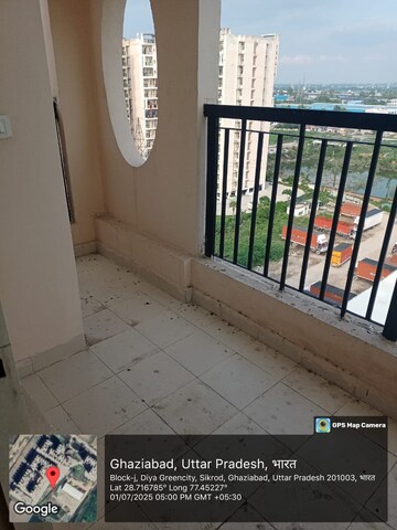 Balcony in 2 BHK Apartment at Eureka Diya Green City, Raj Nagar Extension – for Sale