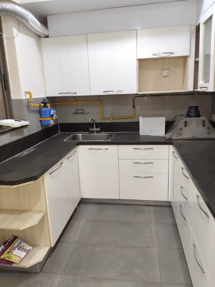 Kitchen, unitech-uniworld-resorts-the-residences 2 Bedroom 1190 Sq.Ft. Apartment In Sector 33 Gurgaon 8904832