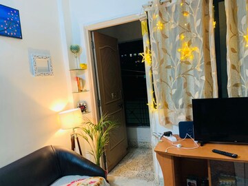 Living Room in 1 BHK Apartment at Karia Konark Nagar Phase 1, Viman Nagar – for Rent