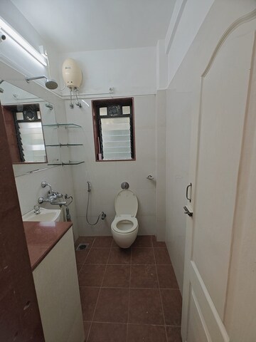 Bathroom in 2 BHK Apartment at Bandra West – for Rent