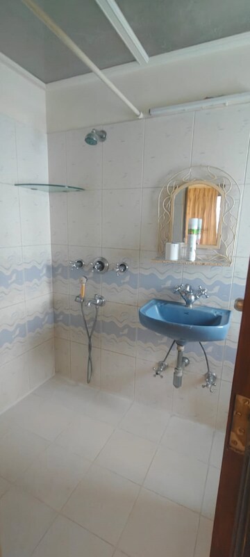 Bathroom in 2 BHK Apartment at Bandra West – for Rent