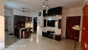 Living Room in 2 BHK Apartment at Goyal Footprints, Thanisandra Main Road – for Sale
