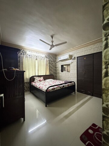 Bedroom in 3 BHK Apartment at Ameya Yashwant Height, Nalasopara East – for Rent