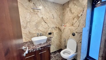 Bathroom in 1 BHK Builder Floor at Santacruz West – for Rent
