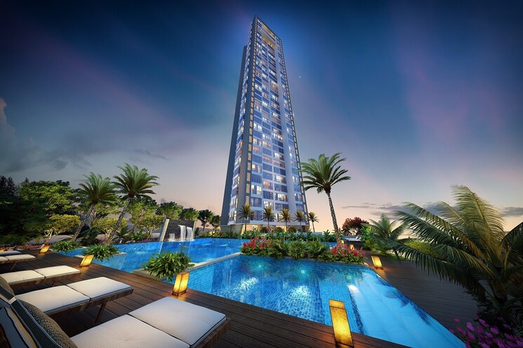 Swimming Pool, dynamix-divum 2 Bedroom 788 Sq.Ft. Apartment In Malad East Mumbai 8904959