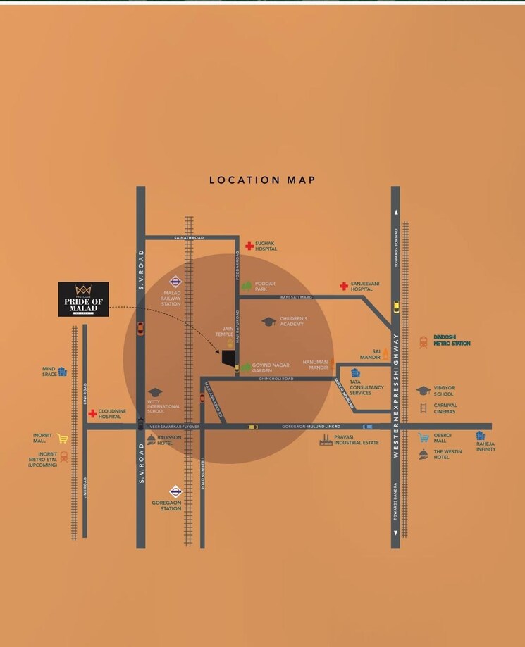 undefined, malad east 2 Bedroom 603 Sq.Ft. Apartment In Malad East Mumbai 8905014