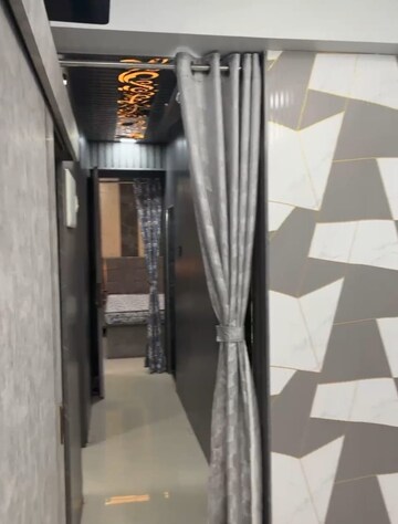 Staircase in 3 BHK Apartment at Virani Sukoon Heights, Kausa – for Sale