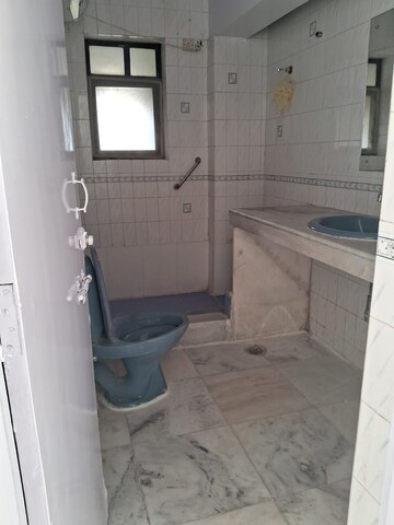Bathroom in 2 BHK Apartment at Sai Dwarkamai CHS, Kondhwa – for Rent