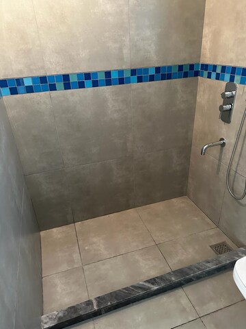 Bathroom in 2 BHK Apartment at Sai Dwarkamai CHS, Kondhwa – for Rent