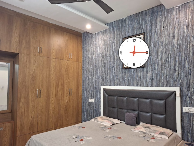 Bedroom, dhakoli 3 Bedroom 1350 Sq.Ft. Apartment In Dhakoli Zirakpur 8905126