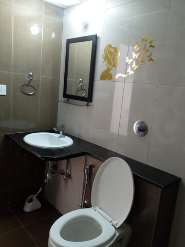 Bathroom in 3 BHK Apartment at Puravankara Palm Beach, Hennur – for Sale