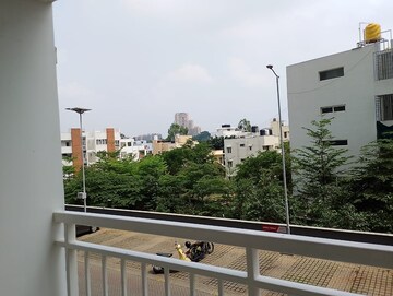 Balcony in 3 BHK Apartment at Puravankara Palm Beach, Hennur – for Sale