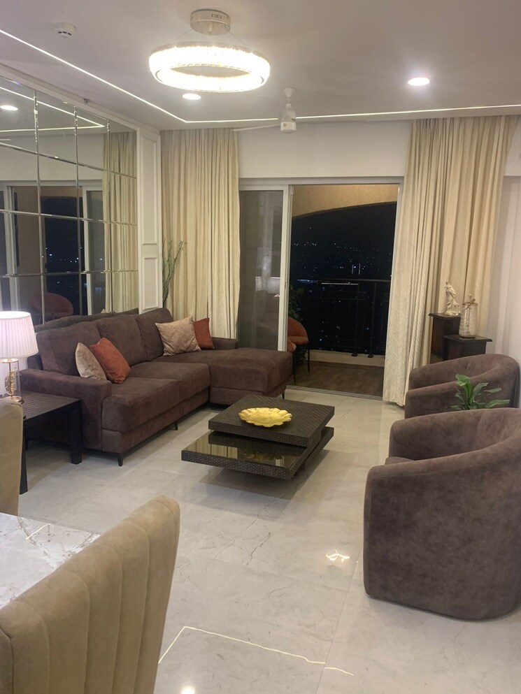 Living Room, kolte-patil-green-acre 2 Bedroom 1205 Sq.Ft. Apartment In Salunkhe Vihar Society Pune 8905125