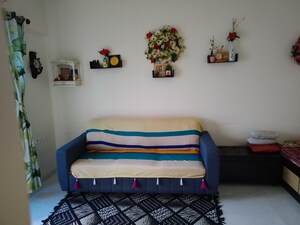 Living Room in 1.5 BHK Apartment at Siddhi Highland Haven, Balkum Pada – for Sale