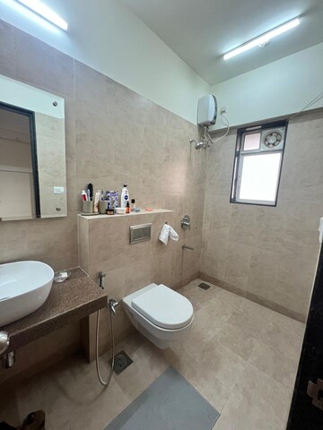 Bathroom in 3 BHK Apartment at Godrej Prime, Chembur – for Rent